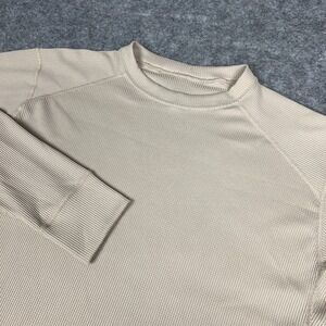 XGO Shirt Men Small‎ Desert Tan Acclimate Dry Base Layer Military Phase 2 Waffle
